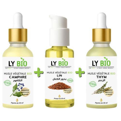 product_image_name-LY BIO-PACK HUILE CAMPHREE 50ML - PIPETTE + HUILE LIN 50ML - POMPE + HUILE THYM 50ML - PIPETTE-1