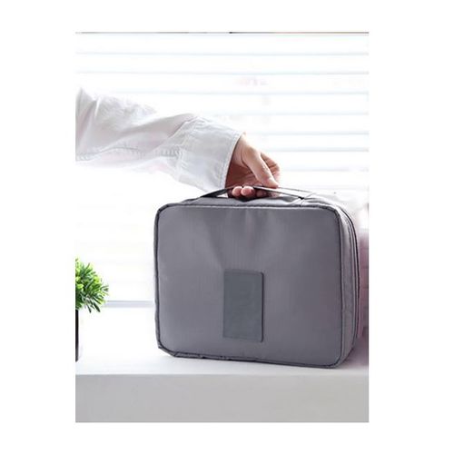 Miniso Sac de rangement de voyage portable, Trousse De Toilette, maquillage  noir à prix pas cher