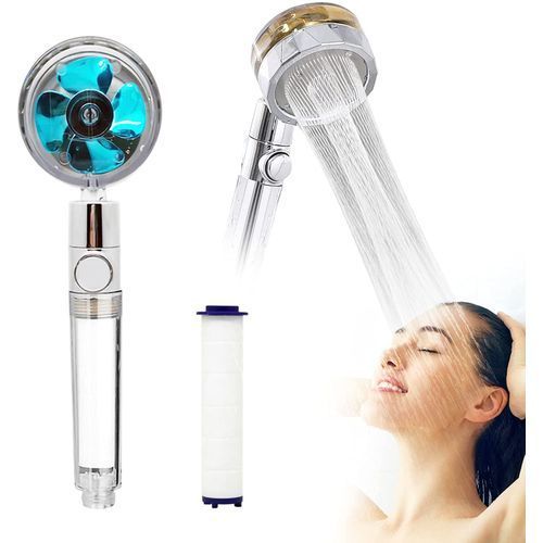product_image_name-Generic-رشاشة الدوش رأس دش بمروحة الضغط العالي 360 درجة قابل للدوران Pommeau de douche à main à hélice à haute pression-1