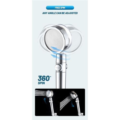 product_image_name-Generic-رشاشة الدوش رأس دش بمروحة الضغط العالي 360 درجة قابل للدوران Pommeau de douche à main à hélice à haute pression-7