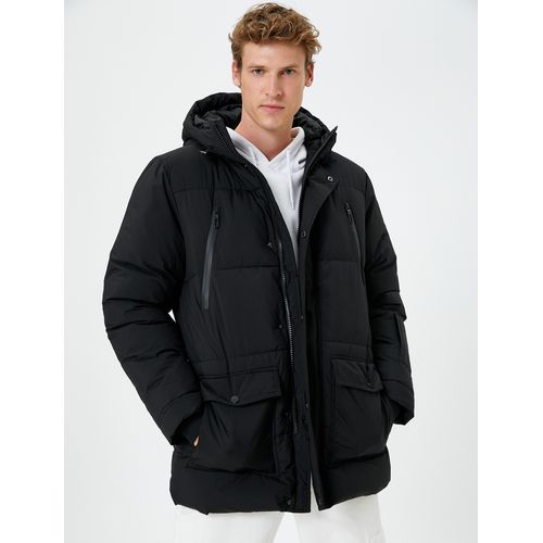 Manteau noir homme pas cher top