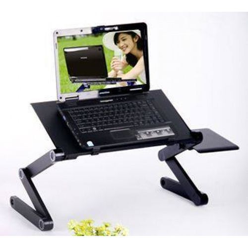 Support d'ordinateur Portable 360° Inclinable Table Tablette Lit