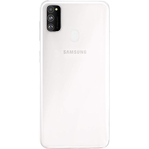 Samsung Samsung Galaxy M30s 4G 6.4&quot; (4Go, 64Go) Android - 48MP+8MP+5MP/16MP - 6000mAh - Blanc  + Batterie Externe Sans Fil 10000Mah