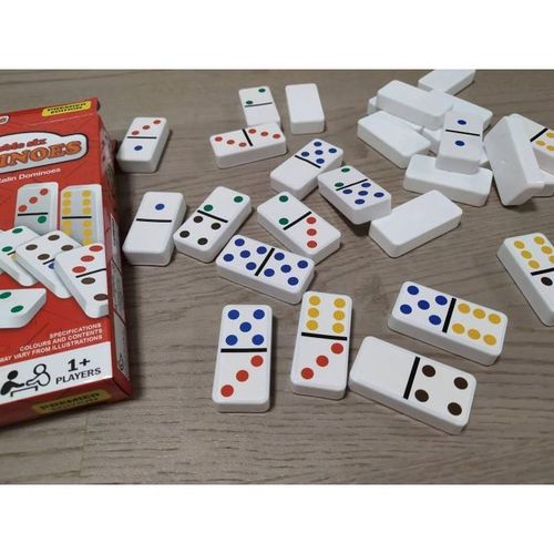 Generic Domino Jeu de dominos double six 28 pièces à prix pas cher