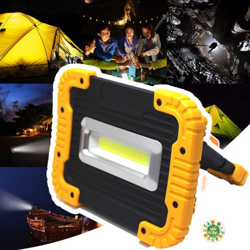 Generic Projecteur LED Chantier, Lampe de Travail Étanche avec Aimant pour  Réparation de Voiture, Garage, Camping, Urgence avec sticker à prix pas  cher