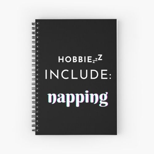 product_image_name-Generic-Hobbies Include Napping Spiral Notebook Bloc note-1