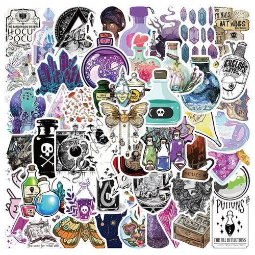 product_image_name-Generic-50pcs Apothecary 2 Stickers-1