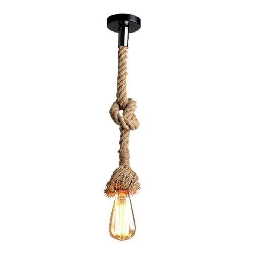 product_image_name-Vintage-Vintage Suspension Vintage Corde Edison + Lampe à Filaments ST64 LED offerte-1