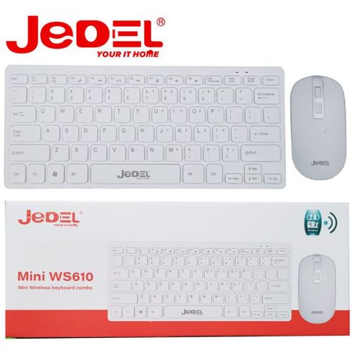 Jedel Clavier d'ordinateur Azerty sans fil Français-Arabe - Clavier +  Souris Bluetooth à prix pas cher
