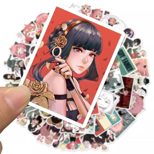 product_image_name-Generic-Stickers de dessin animé espion X pour la famille, étiquette de dessin animé, pour Skateboard, vélo, bricolage-3