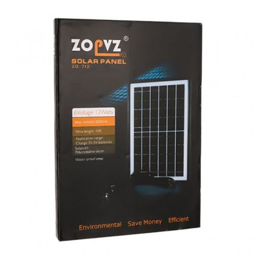 Generic Panneau solaire, chargeur solaire 12W - 6V, 2A, irradiance 1000w/m²  à prix pas cher