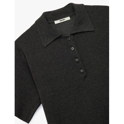 Koton Pull à col roulé - Anthracite - image 5