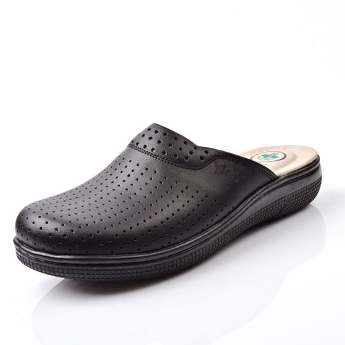 product_image_name-Pas A Pas-Sabots Médical,Sabot Cuir,Sabot Femme - Noir-2