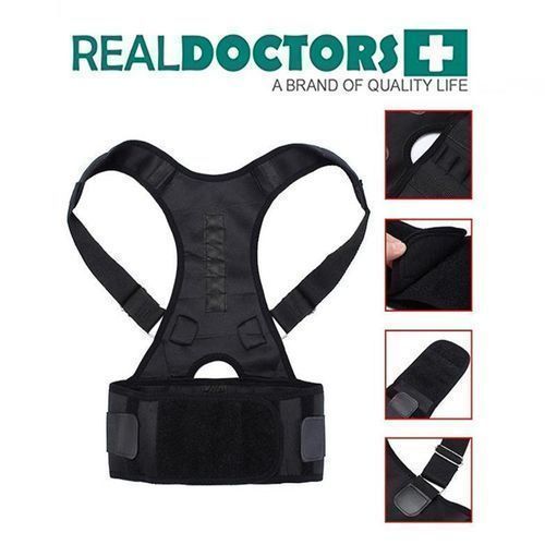 product_image_name-Real Doctors-حزام الظهر الطبي للدعم حزام مصحح الوقوف ذكور / إناث-3