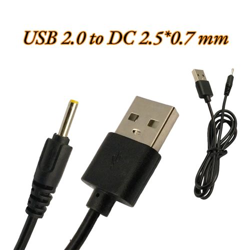 Generic Prise d'Alimentation USB 2.0 Type A a (2.5 x 0.7 mm) / 100 Cm à  prix pas cher