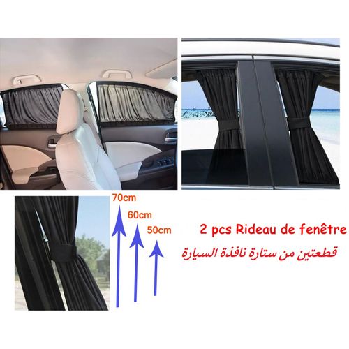 NEUFU 4Pcs 50x30cm Auto Voiture Pare-soleil Fenêtre Store Électrostatique  Adsorption sur marjanemall aux meilleurs prix au Maroc