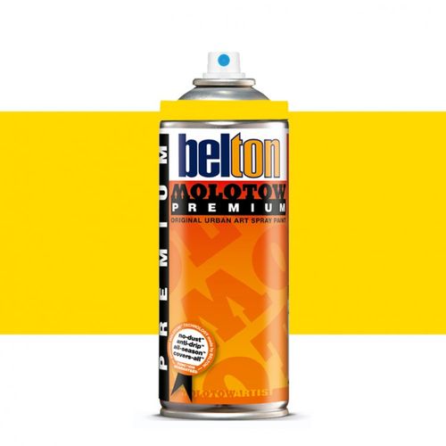 Bombe de peinture jaune 400ml