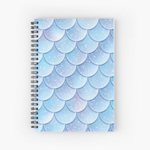 product_image_name-Generic-Legendary Animals Mermaid Scale by Ian Decos Spiral Notebook Bloc note-1