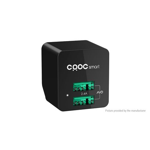 Crdc Chargeur + Adaptateur Secteur USB ULTRA COMPACT 2 Ports USB Universel pour iPhone ,Samsung...