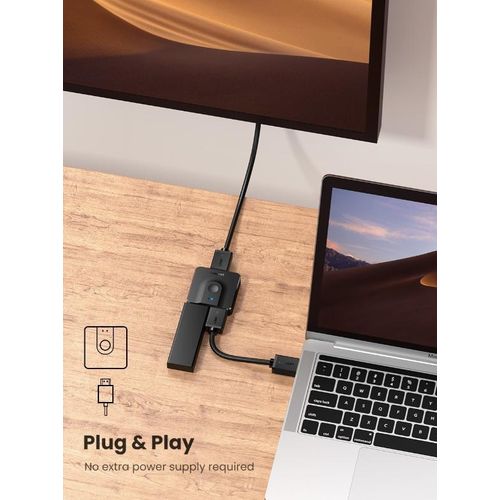 product_image_name-Ugreen-Commutateur HDMI 2 Ports pour Partager un Écran avec Deux Appareils – Sélection Facile par Bouton – Idéal pour Consoles PC et Lecteurs-4