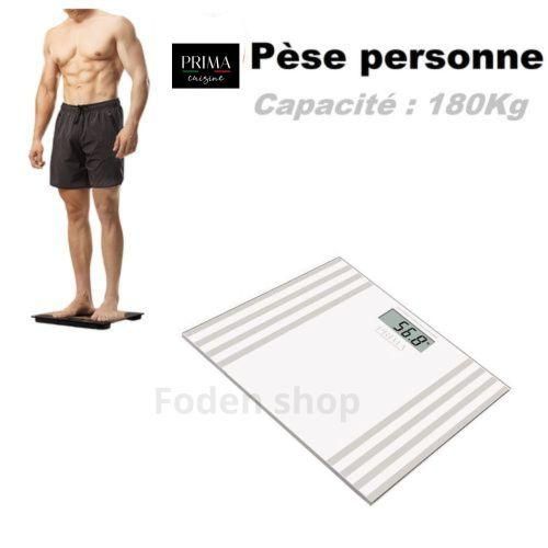 product_image_name-Generic- Pèse-personne Balance numérique Max 180 Kg, Design Moderne avec Précision Fiable-2