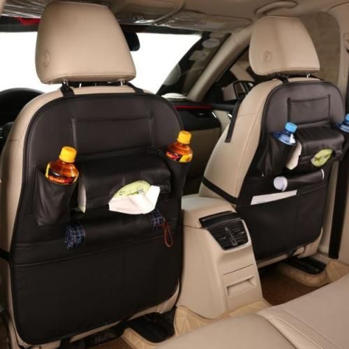 Organisateur de siège arrière de voiture rangement de siège avant sac de  poche pour enfants tapis de voyage automatique, ✓ Meilleur prix au Maroc  et ailleurs