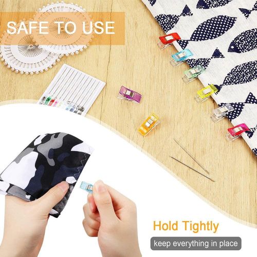 product_image_name-Generic-50 PCS Pinces à coudre en plastique pour bricolage, crochet, vêtements-6