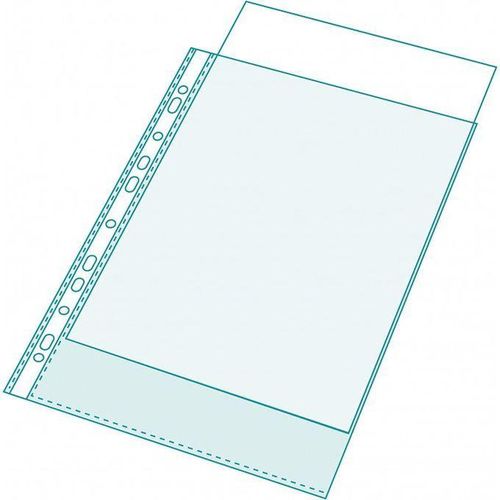 Generic 30 Pochettes perforées A4 transparentes - image 4