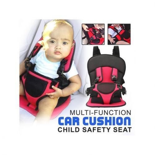 Generic Multi Function Adjustable Baby Car Cushion Seat with Safety Belt for Babies