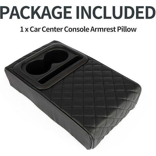 product_image_name-Generic-Coussin d'accoudoir central de voiture, console centrale de voiture avec porte-gobelet et support de téléphone universel-3