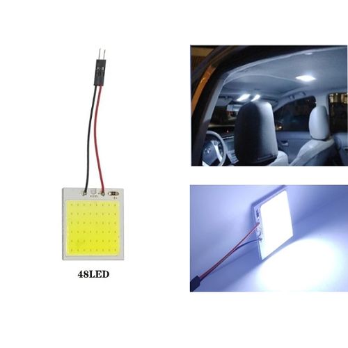 Generic Lampe de plaque d'immatriculation de voiture 48 Led, éclairage  intérieur voiture à prix pas cher