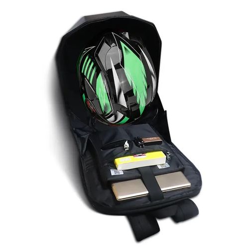 Generic Sac à dos à LED de Moto pour casque et ordinateur portable Grande  capacité, à prix pas cher