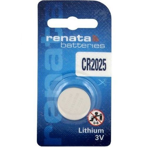 CR2025 - Blister 1 Pile Lithium Bouton CR2025 - 3 Volts