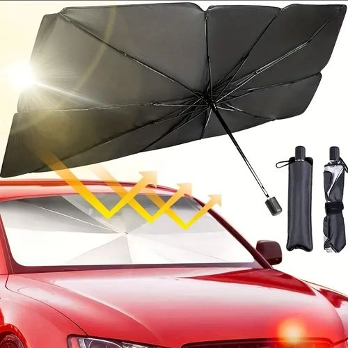 product_image_name-Generic-Parapluie Voiture Pare Soleil, Parasol Couverture pare-brise Bloque la chaleur-1