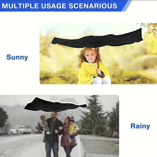 product_image_name-Generic-Parapluie Voiture Pare Soleil, Parasol Couverture pare-brise Bloque la chaleur-8