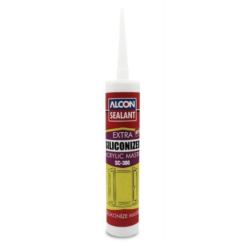 ALCON Mastic Acrylique Silicone - Noir à prix pas cher