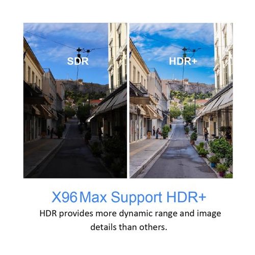 X96 X96 MAX 4GB Ram  64GB Rom  Android 9  AVEC 12/24/36 MOIS ABONEMMENT IP-TV