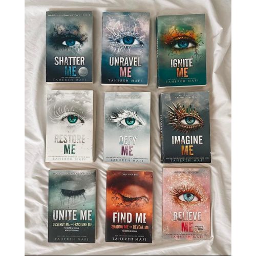 Shatter Me Series Collection 9 Books Set By Tahereh Mafi(Unite Me