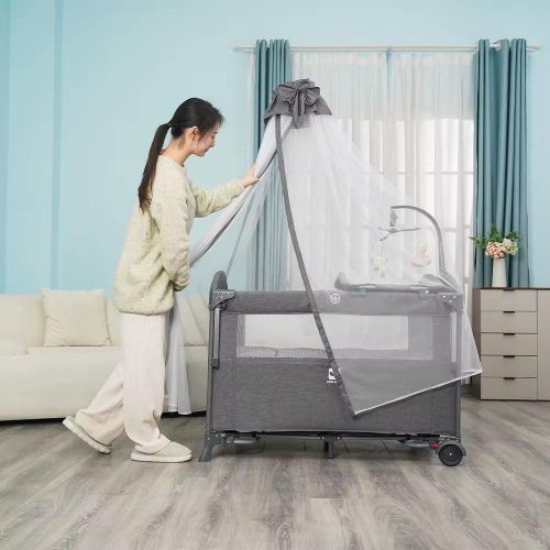 product_image_name-Generic-Lit bébé Parc Cododo Parapluie 3 en 1 avec accessoires Berceau CoolBaby Pour bébé-3