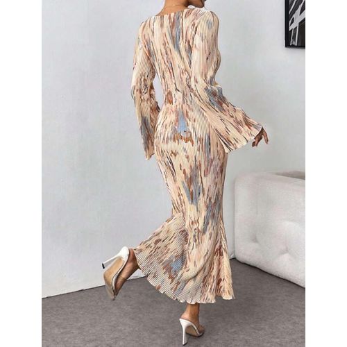 product_image_name-Generic-Robe midi ajustée à bas de sirène -2