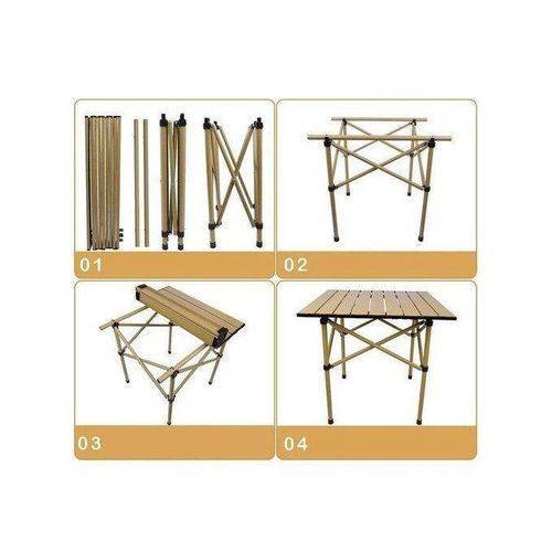 product_image_name-Generic-Table de camping pliante carrée pratique et solid Table de plage polyvalente-8