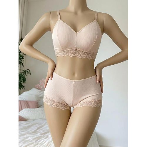 product_image_name-Generic-Sexy Ensemble soutien-gorge et Boxers sports design confortable et simple  sous-vêtements pour femmes-1