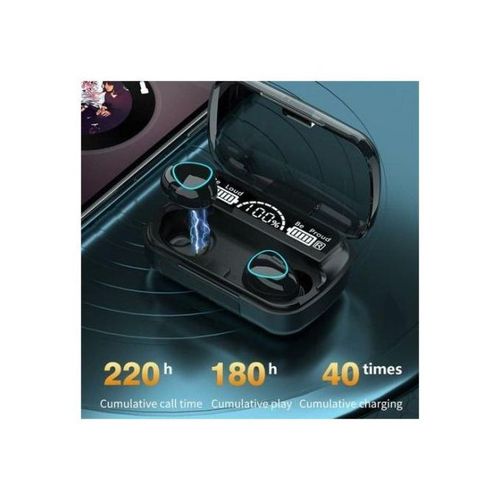product_image_name-Generic-TWS M10 ÉCOUTEURS SANS FIL Avec POWERBANK -3