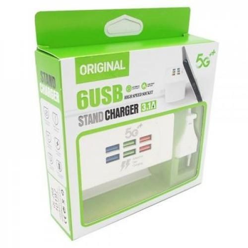 Generic Chargeur USB 6 Ports 3.1A Multi Usage , Chargeur Rapide 6