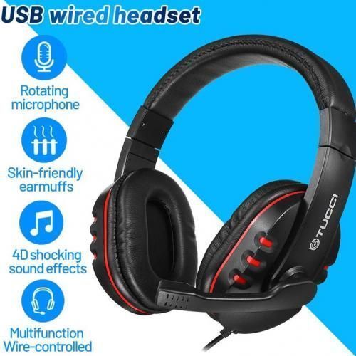 MICRO CASQUE GAMING TUCCI USB STÉRÉO