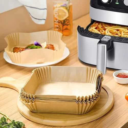 Generic 50 Pieces de Papier Cuisson Pour Air Fryer Prédécoupé en