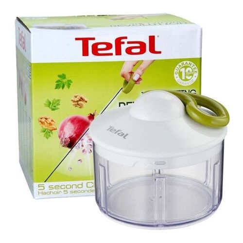 Tefal Hachoir 5 sec manuel 500ml, Lames acier inoxydable Cuisine rapide et  facile à prix pas cher