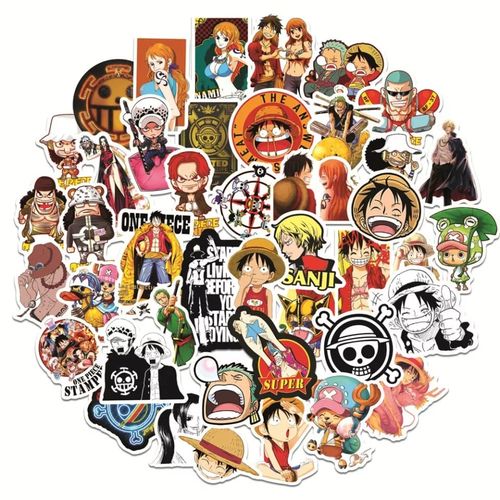 Generic Autocollants Manga japonais One Piece Graffiti de Luffy, cadeau de  noël BY AMIX à prix pas cher