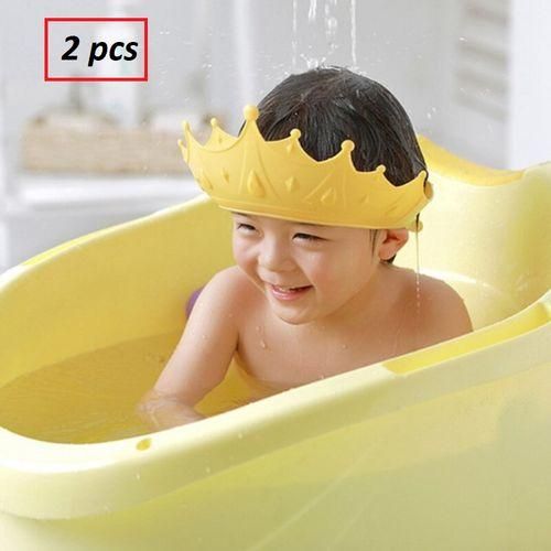 product_image_name-Generic-Lot de 2 Bonnets Protecteurs de Douche pour Bébé – Sécuritaires et Réglables-1