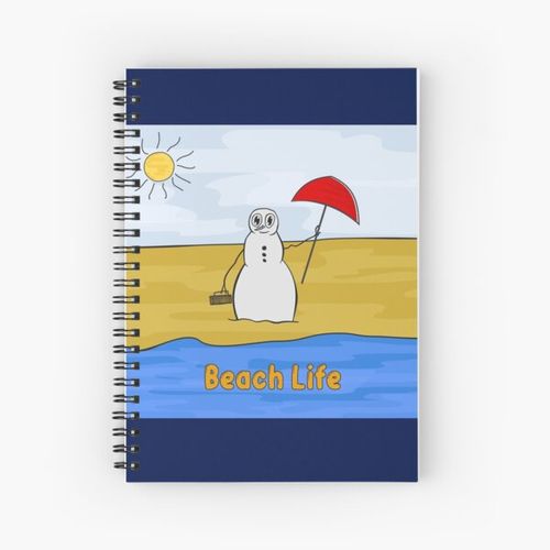 product_image_name-Generic-Beach Life  Spiral Notebook Bloc note-1